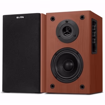 SVEN SPS-612 Wooden,  2.0 / 2x20W RMS, wooden