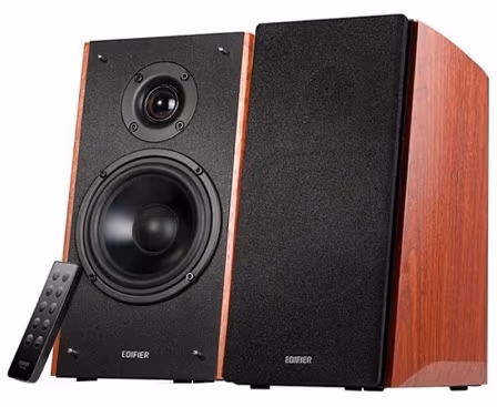 Edifier R2000DB Brown, 2.0/ 120W (2x36W+2x24W) RMS, Audio In: Bluetooth, RCA x2, PC, AUX, optical, coaxial, remote control, all wooden, (5”+1”)
