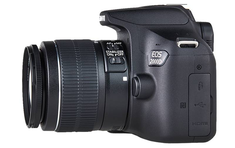 DSLR Camera CANON EOS 2000D 18-55 IS II (2728C008) photo 3