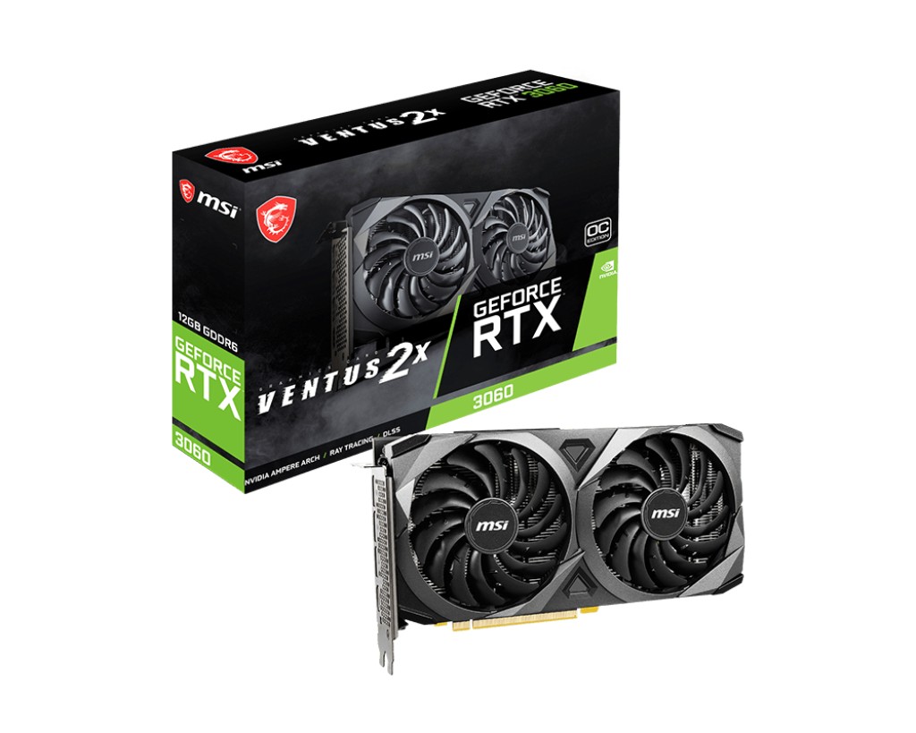 Placa video MSI GeForce RTX 3060 VENTUS 2X 12G OC / 12GB / GDDR6 / 192Bit photo 1