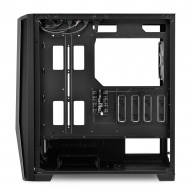 Carcasa Sharkoon TG7M RGB / no PSU / Side panel / 4x120mm A-RGB LED / ATX / Black thumbnav 6