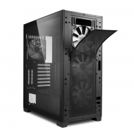 Carcasa Sharkoon TG7M RGB / no PSU / Side panel / 4x120mm A-RGB LED / ATX / Black thumbnav 7