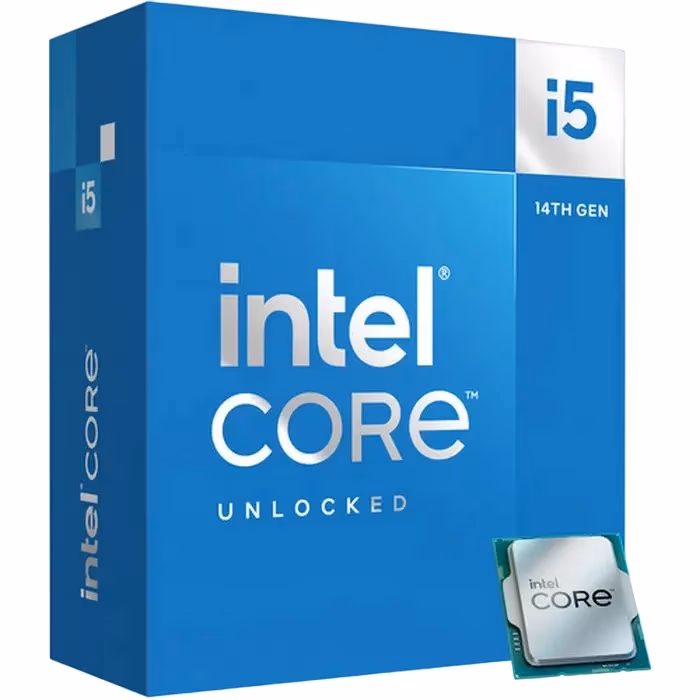 Intel® Core™ i5-14600K, S1700, 2.6-5.3GHz, 14C (6P+8Е) / 20T, 24MB L3 + 20MB L2 Cache, Intel® UHD Graphics 770, 10nm 125W, Unlocked, Retail (without cooler) 