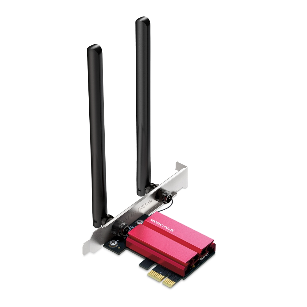 PCIe/ Wi-Fi 6 Adapter / MERCUSYS MA86XE / AX5400 Dual Band photo 1 PCIe/ Wi-Fi 6 Adapter / MERCUSYS MA86XE / AX5400 Dual Band photo 1