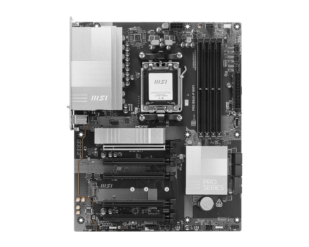 Материнская плата MSI PRO B840-P WIFI / AM5 / B840 / DDR5 / ATX photo 2