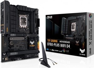 Материнская плата ASUS TUF GAMING B760-PLUS WIFI D4 / 1700 / B760 / DDR4 / ATX photo 1