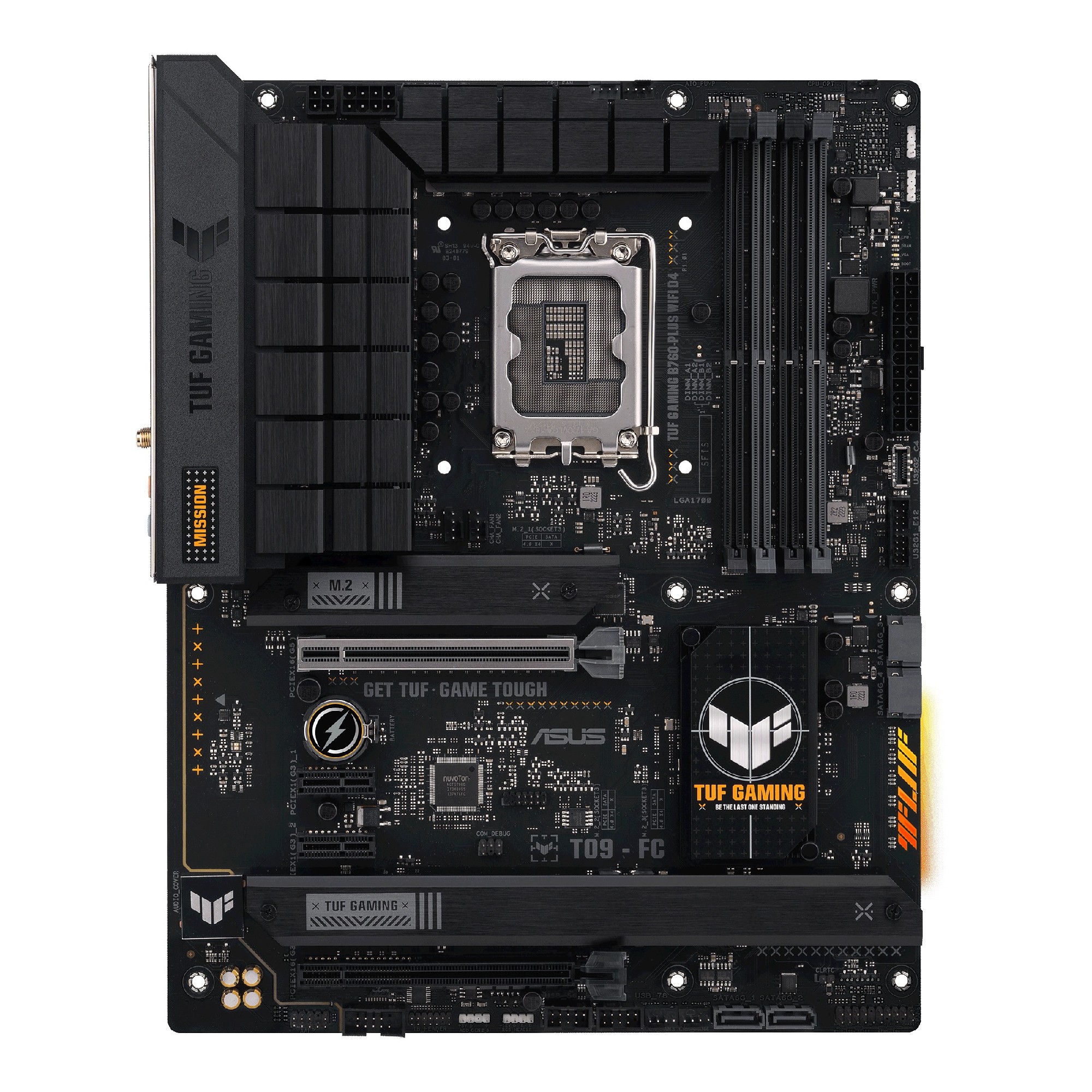 Материнская плата ASUS TUF GAMING B760-PLUS WIFI D4 / 1700 / B760 / DDR4 / ATX photo 2