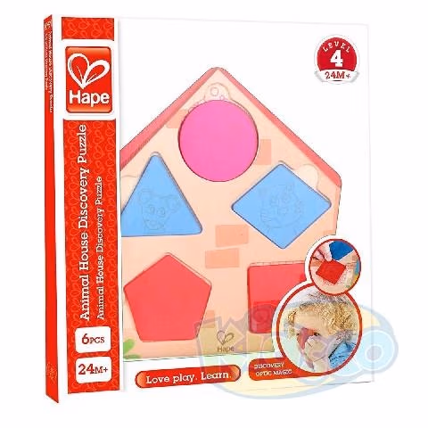 Hape E1613A Who'S In The House Puzzle
