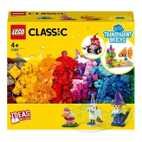 Lego Classic 11013 Creative Transparent Bricks
