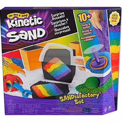 Spin Master 6061654 Kinetic Sand Set De Joaca Sandisfactory