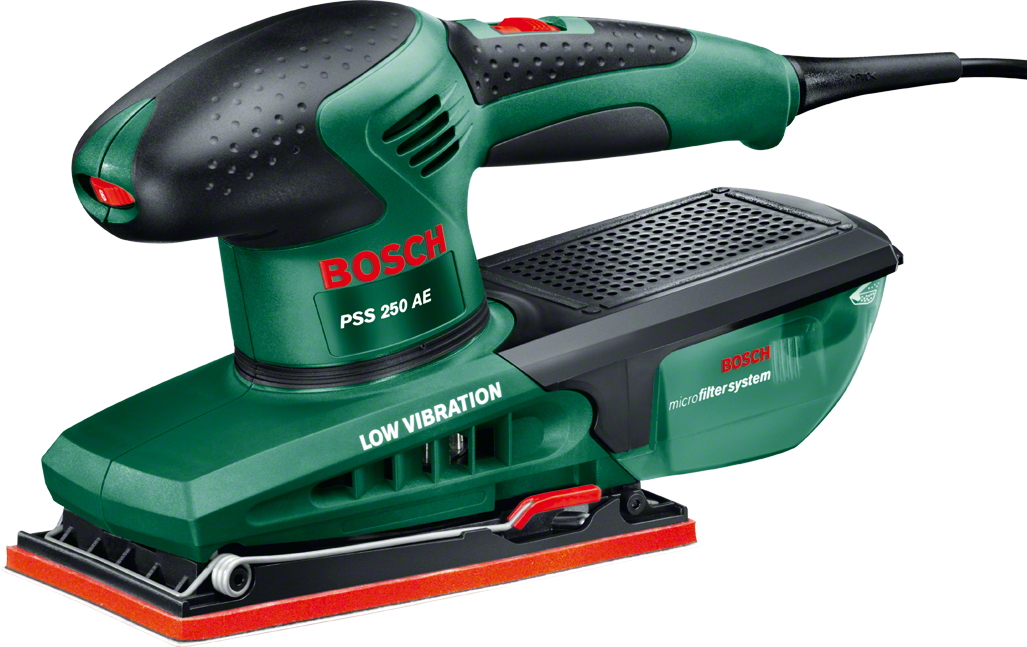 Slefuitor cu vibratii Bosch PSS 250 AE, 0603340220 Universal photo 1