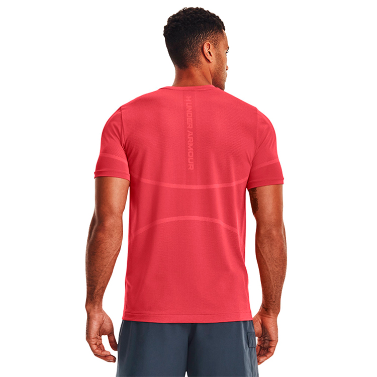 Tricou bărbătesc Under Armour UA M RUSH SEAMLESS LEGACY SS XXL Rosu photo 3