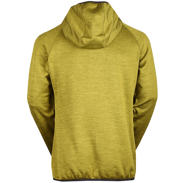 Hanorac pt bărbați Fundango HERMON Hooded Fleece S Galben photo 3