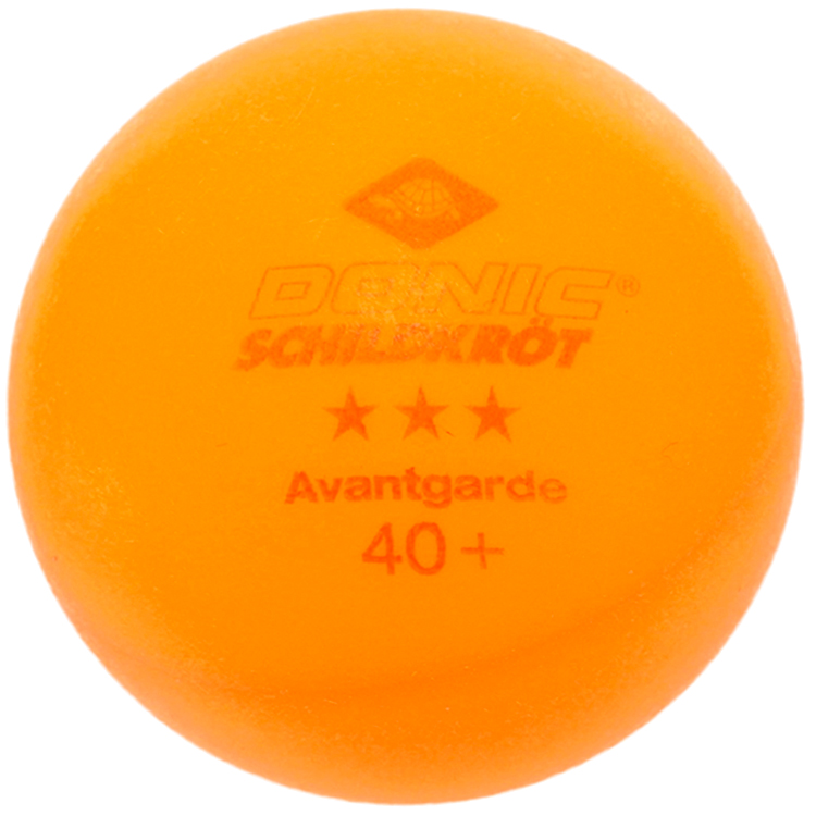 Set mingi tenis de masa 3 buc Donic AVANGARDE POLY +40 ORANGE photo 2