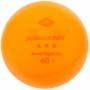 Набор мячей для настольного тенниса 3шт Donic AVANGARDE POLY +40 ORANGE thumbnav 2
