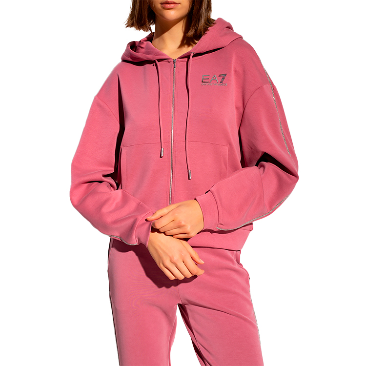Hanorac EA7 EMPORIO ARMANI SWEATSHIRT S Roz Femei photo 3