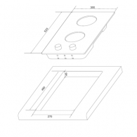 Встраиваемая  газовая панель Hansa BHKW31038 thumbnav 4