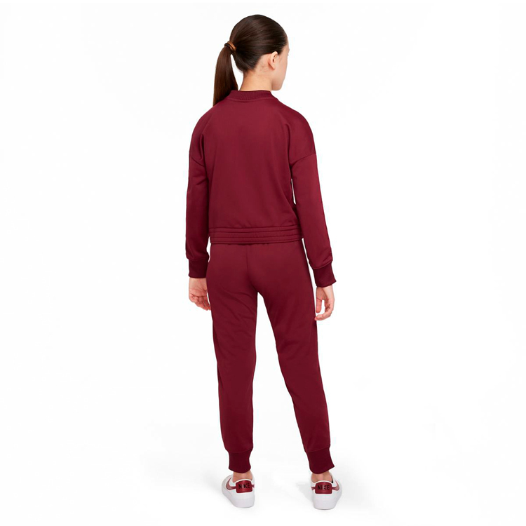 Costum sportiv Nike G NSW TRK SUIT TRICOT / Femei / XS / Bordo photo 2