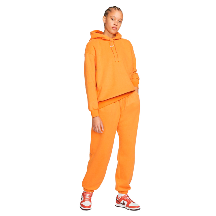 Hanorac Nike W NSW ESSNTL PLSH HOODIE L Portocaliu Femei photo 5