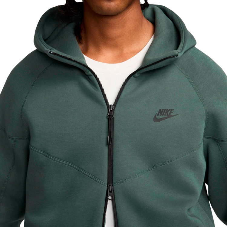 Hanorac pt bărbați Nike M NK TCH FLC FZ WR HOODIE XL Verde photo 2