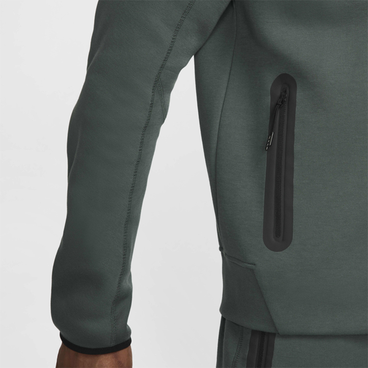 Hanorac pt bărbați Nike M NK TCH FLC FZ WR HOODIE XL Verde photo 3