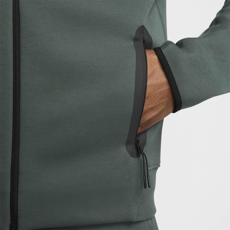 Hanorac pt bărbați Nike M NK TCH FLC FZ WR HOODIE XL Verde photo 5