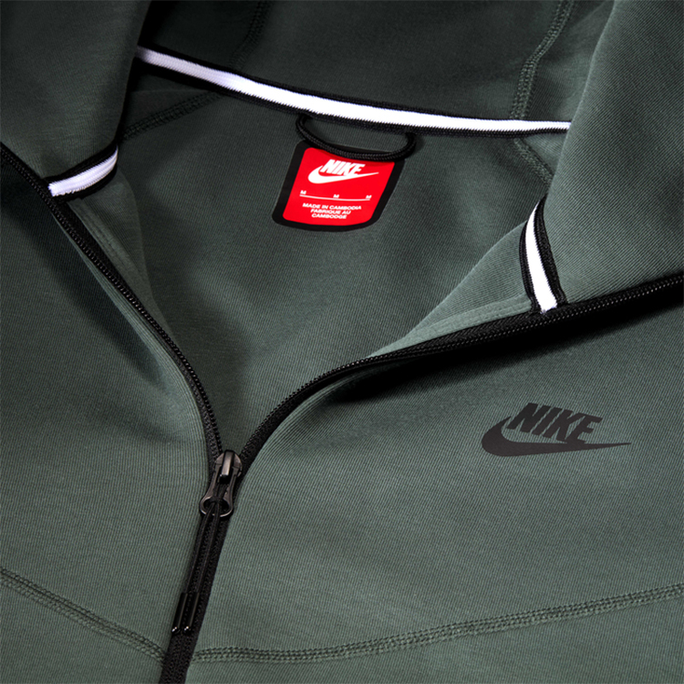 Hanorac pt bărbați Nike M NK TCH FLC FZ WR HOODIE XL Verde photo 8