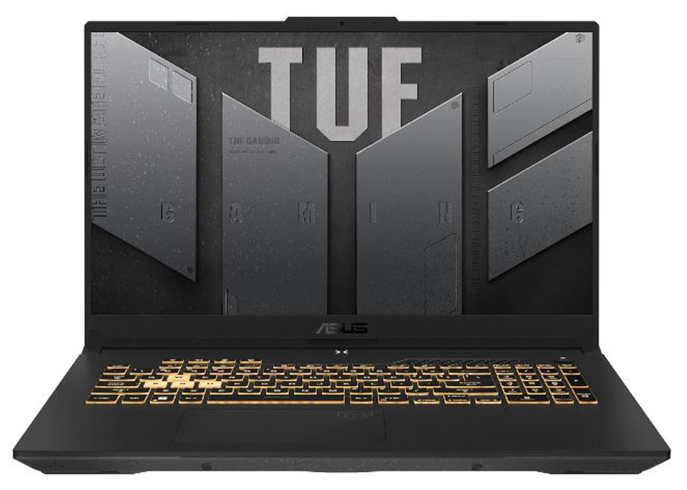 Ноутбук Asus Игровой TUF Gaming F17 FX707ZC4-HX038 17.3” / 16 ГБ / 512 ГБ / Core i5 / GeForce RTX 3050 / Серый photo 1