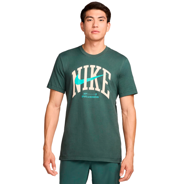 Tricou bărbătesc Nike M NK DF TEE MODERN FITNESS XL Verde photo 5