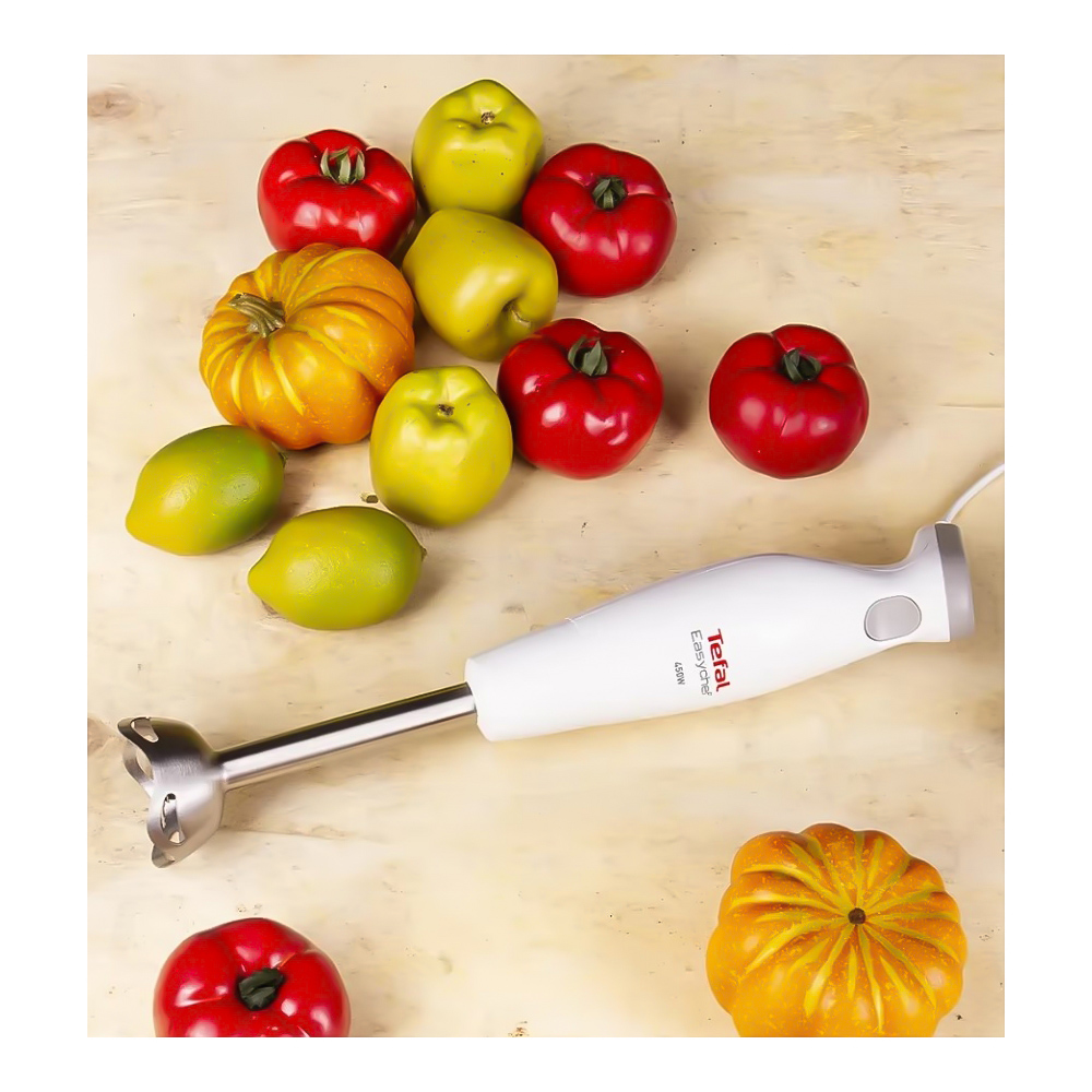 Блендер Погружной Tefal  HB453138 Белый  / 2 скоростей / 800 мл photo 8