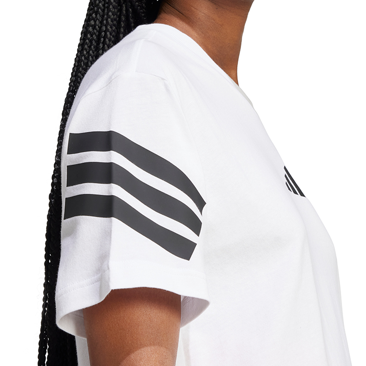 Футболка Adidas W FI 3S TEE XXL Белый Женский photo 4