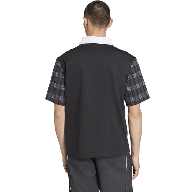  Polo pt bărbați Adidas GRAPHIC REG SH XL Negru  photo 7