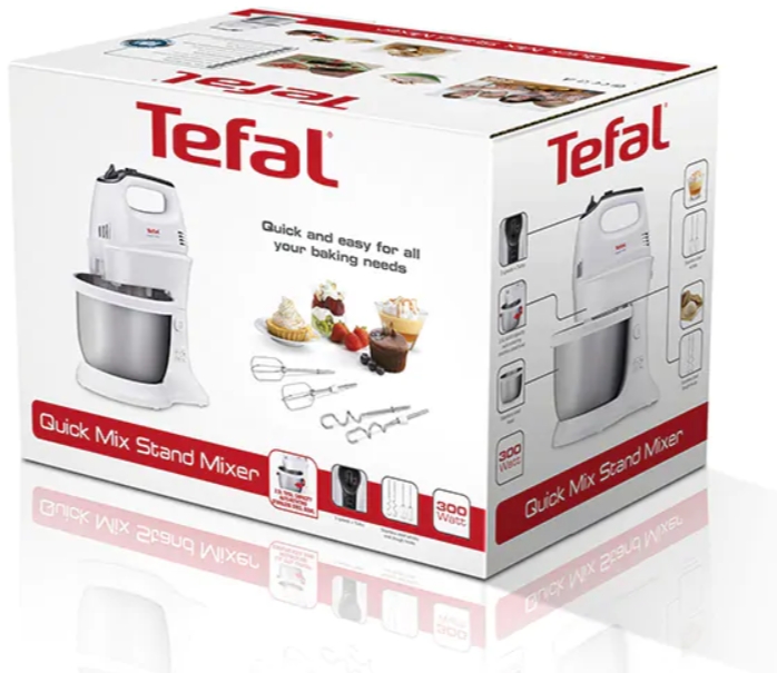 Миксер Стационарный Tefal MIXHT312138 / 5 скоростей / Белый photo 4