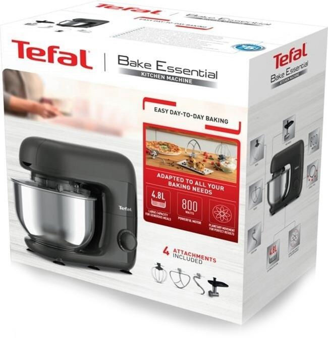 Кухонный комбайн Tefal QB161H38, 6 скоростей, Нерж.сталь photo 3