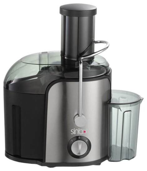 Соковыжималка центробежная Sinbo SJ3138, 0.5 л, 600 Вт, 2 скоростей, Нержа.сталь с черным photo 1