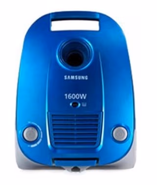 Aspirator cu sac Samsung VC-C4140V38, 1600 W, 80 dB, Albastru 