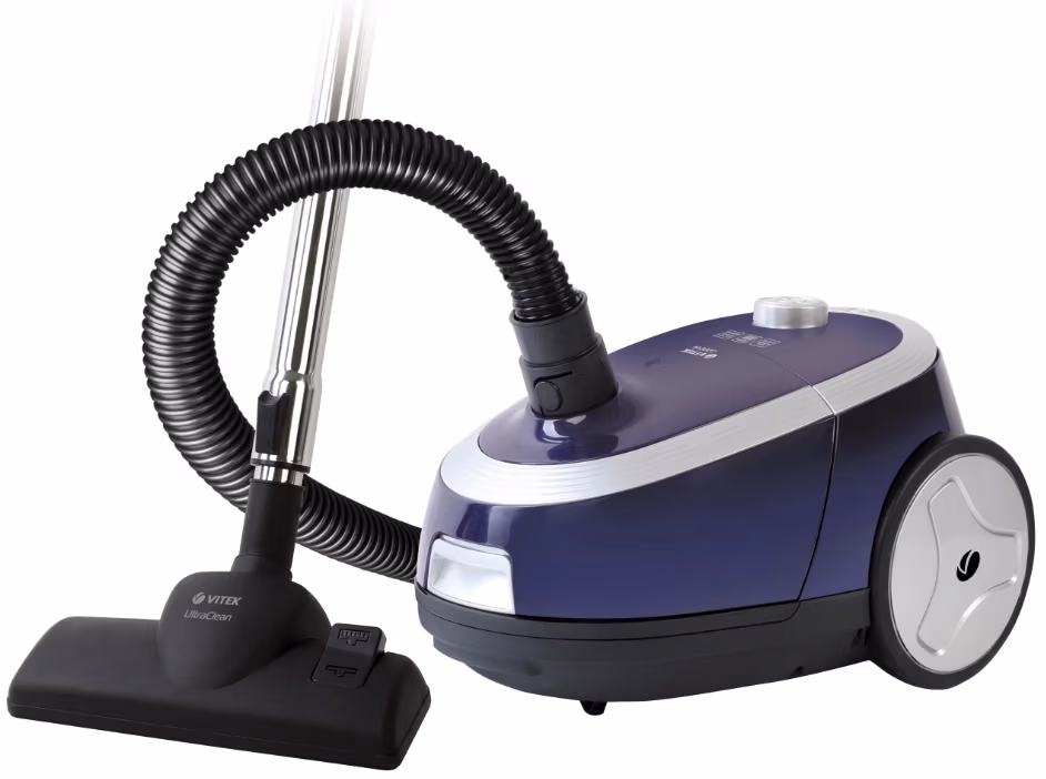 Пылесос с мешком Vitek VT-8138, 2200 Вт, Синий 