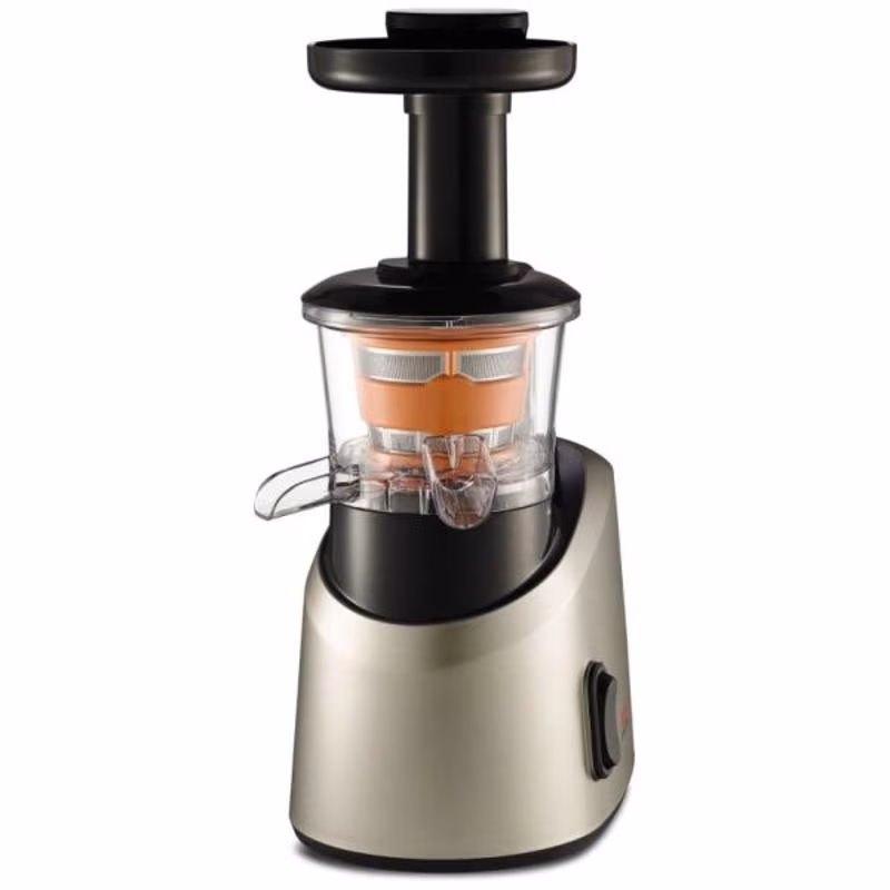 Соковыжималка шнековая Tefal ZC258D38, 0.8 л, 200 Вт, 1 скоростей, Нержа.сталь с черным 