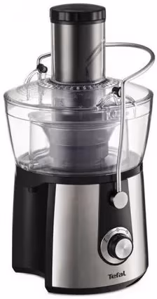 Storcator centrifugal Tefal ZE550D38, 1.5 l, 800 W, 2 trepte viteza, Gri