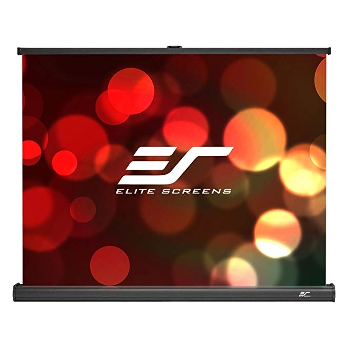 Elite Screens 25" (4:3), 51x38cm, Pico Fixed Frame Ultramobile Screen, Black, Designed for portable business/personal tabletop presentations, Lightweight, slim design carries easily within a briefcase photo 1