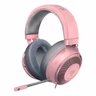 RAZER Kraken Quartz Gaming Headset, Retractable Unidirectional Microphone with quick mute toggle, 7.1 Surround Sound, 50mm neodymium driver units, 3.5 mm audio jack