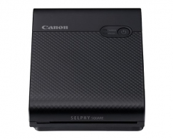 Compact Portable Printer SELPHY SQUARE QX10 Black, 287x287dpi, 3 ink, approx. 43 sec, Built-in Battery, Wi-Fi, USB, Dim. 102,2 x 143,3 x 31,0 mm, 445gr., Sticker paper 72x85 mm, 68x68 mm printable area,(10 pcs in set), Media: XS-20L 20 pages thumbnav 1