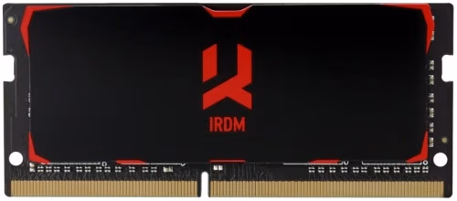 8GB DDR4-3200 SODIMM GOODRAM IRDM, PC25600, CL16, 16-20-20, 1024x8, 1.35V, Black Aluminium Heatsink