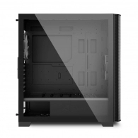 Корпус Sharkoon M30 RGB / w/oPSU / Side panel / 4x120mm A-RGB LED / ATX / Black