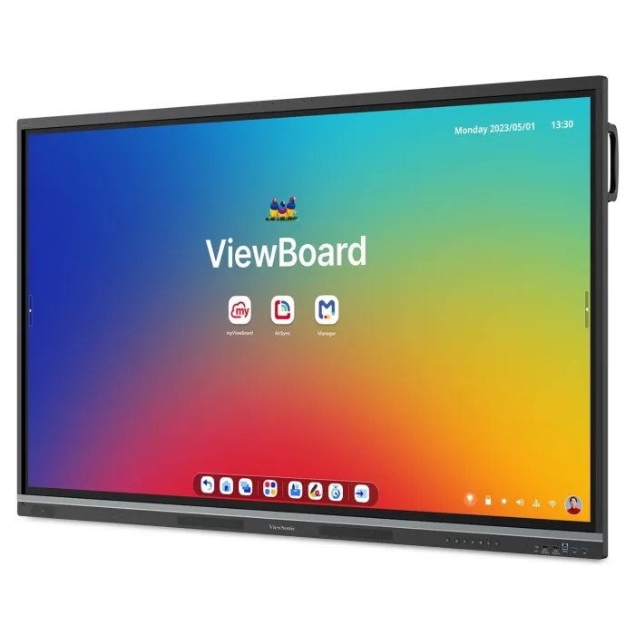 65” Интерактивный дисплей ViewSonic IFP6551/ 4K / 16G RAM / 128GB Storage / Black photo 3