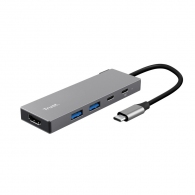 Adaptor multiport Trust Dalyx/ USB-C/ 2xUSB-A/ 2xUSB-C/ HDMI thumbnav 2