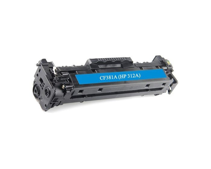 HP 312A (CF381A) Cyan LaserJet Toner Cartridge (up to 2700 pages), for  HP LaserJet Pro M476 Series photo 5