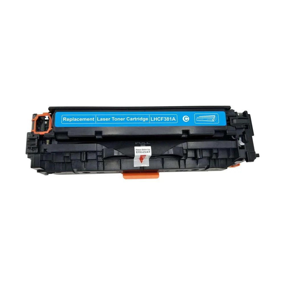 HP 312A (CF381A) Cyan LaserJet Toner Cartridge (up to 2700 pages), for  HP LaserJet Pro M476 Series photo 6