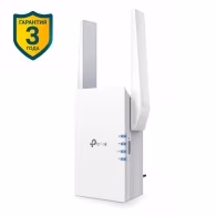 Усилитель сети TP-LINK RE705X / AC1800 Dual Band / Wi-Fi6 / 1 Gigabit Lan Port / 2 external antennas