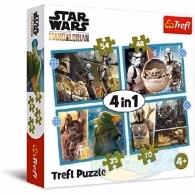 Trefl 34397 Puzzle 4In1 Star Wars The Mardalorian